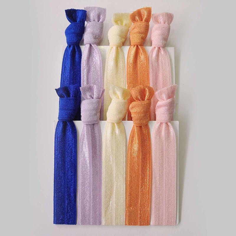 FAYADA Fold Over Elastic,5/8" Foldover FOE Trim Elastic Ribbon,Stretch FOE Band for Hair Ties Headbands Sewing Craft -5 Yards (Dark Pink) - Image 5